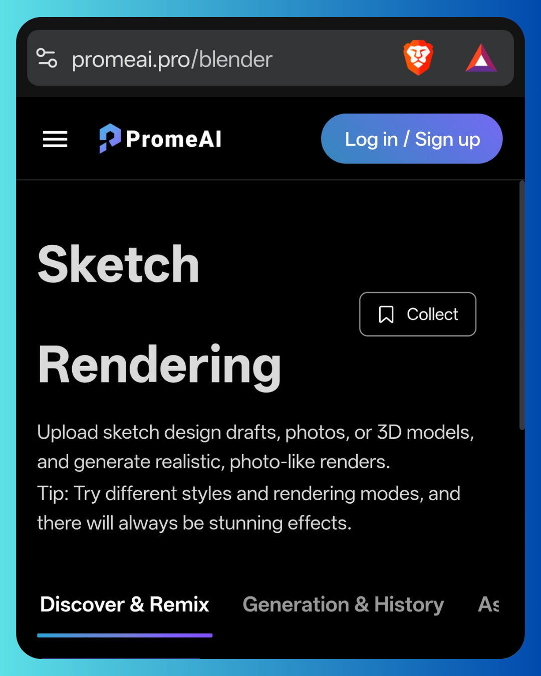 Blender by PromeAI